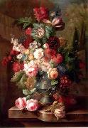 unknow artist Floral, beautiful classical still life of flowers.066 oil painting on canvas